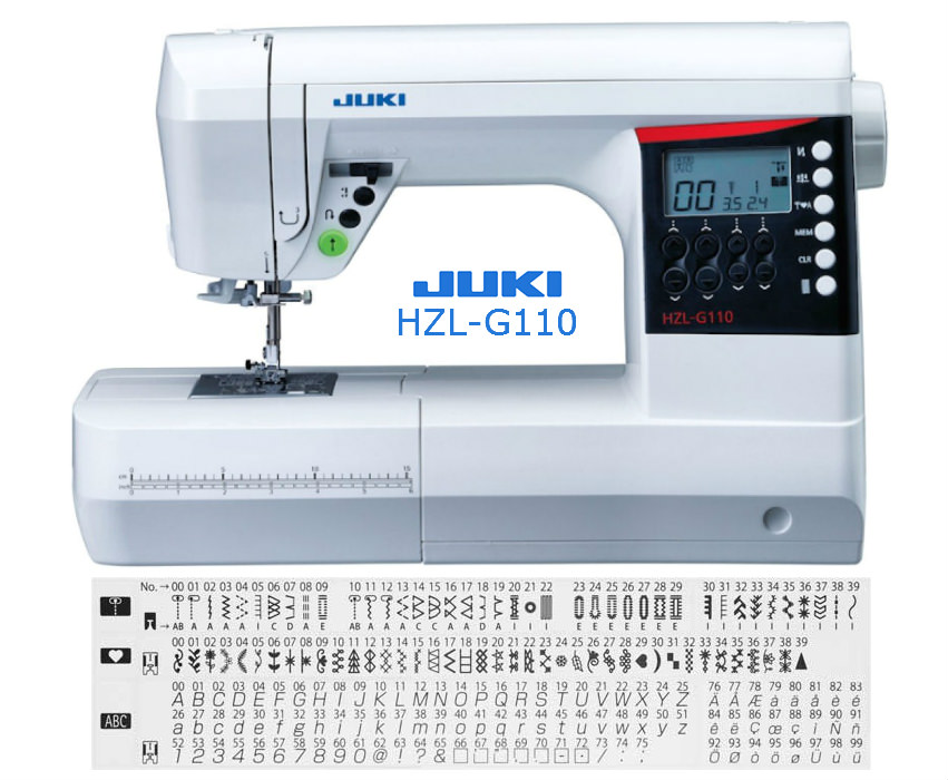 Juki HZL-G110 - maszyna-komputerowa