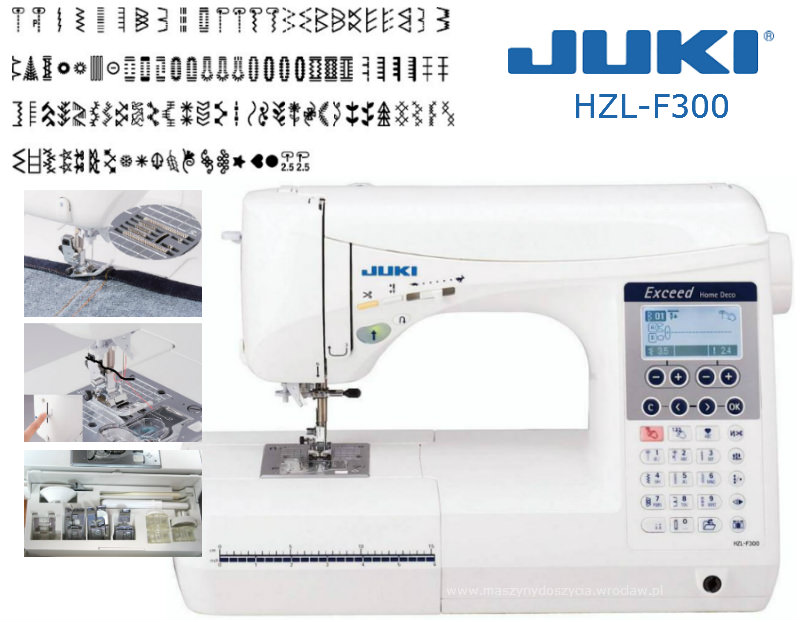 Juki HZL-F300 - maszyna-komputerowa